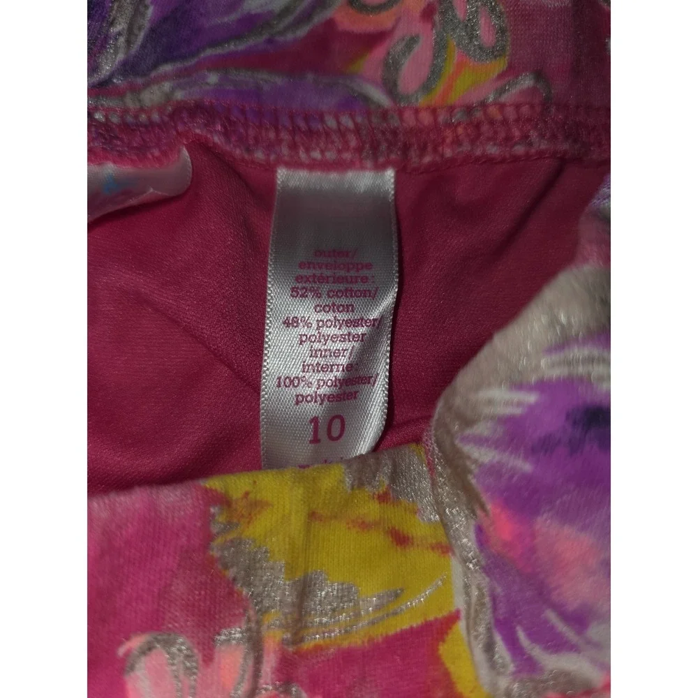Justice back to school love one another outfit sweater top size 12  skort 10
